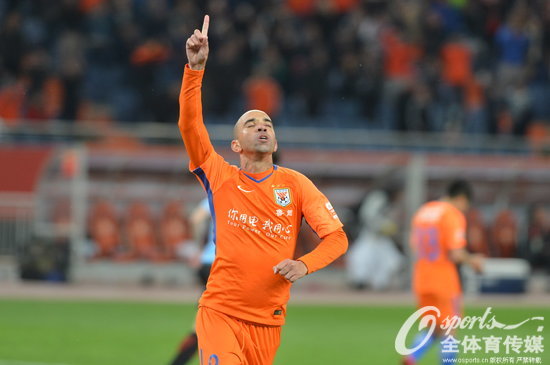 2018��4��14�գ�2018���г�������6�֣�ɽ��³��2��0ʤ����һ��������÷����������˧ִ���װܡ� (Osportsȫ������ý ��Ȩ��Ʒ �Ͻ�ת��) 